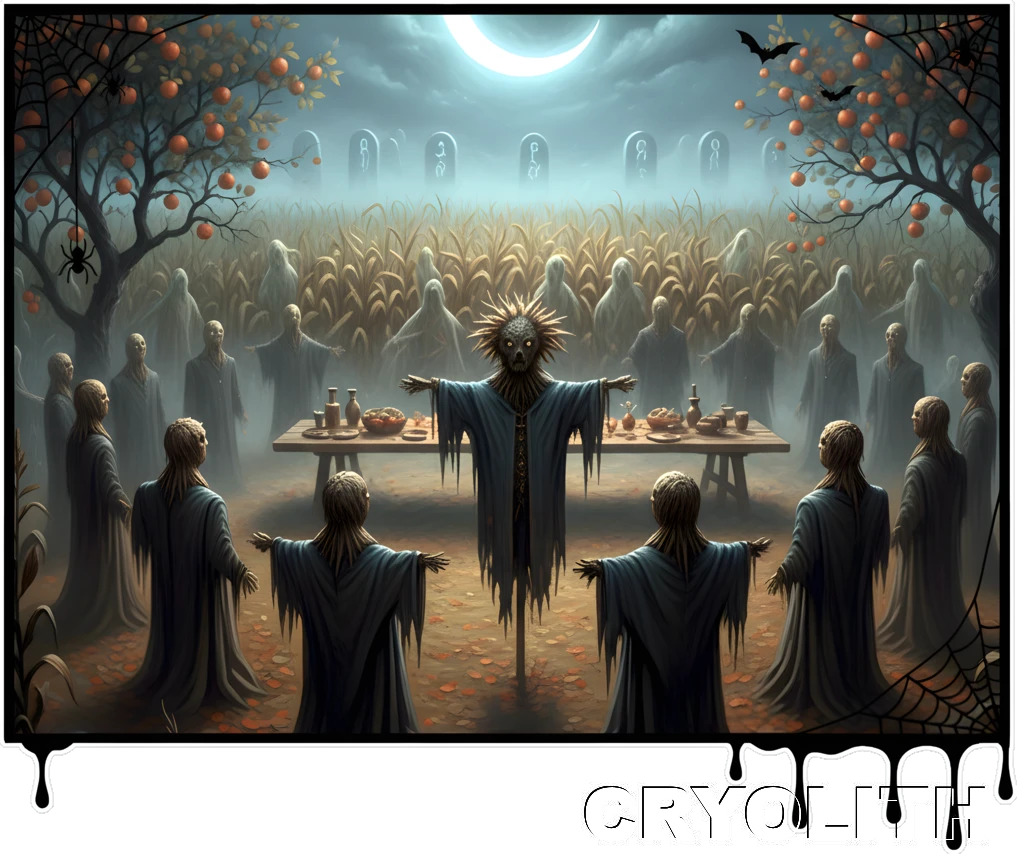 Midnight Harvest Rite - Whimsical Haunts artwork by Cryolith