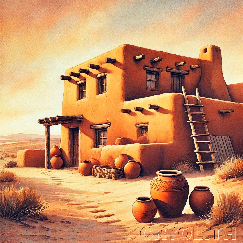 Sun-Baked Sanctuary - Hearth and Haven artwork by Cryolith