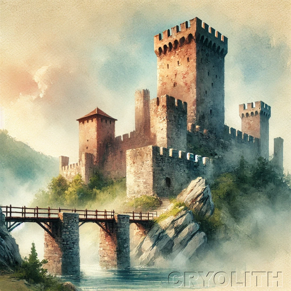 The Castle on the Hill - Hearth and Haven artwork by Cryolith