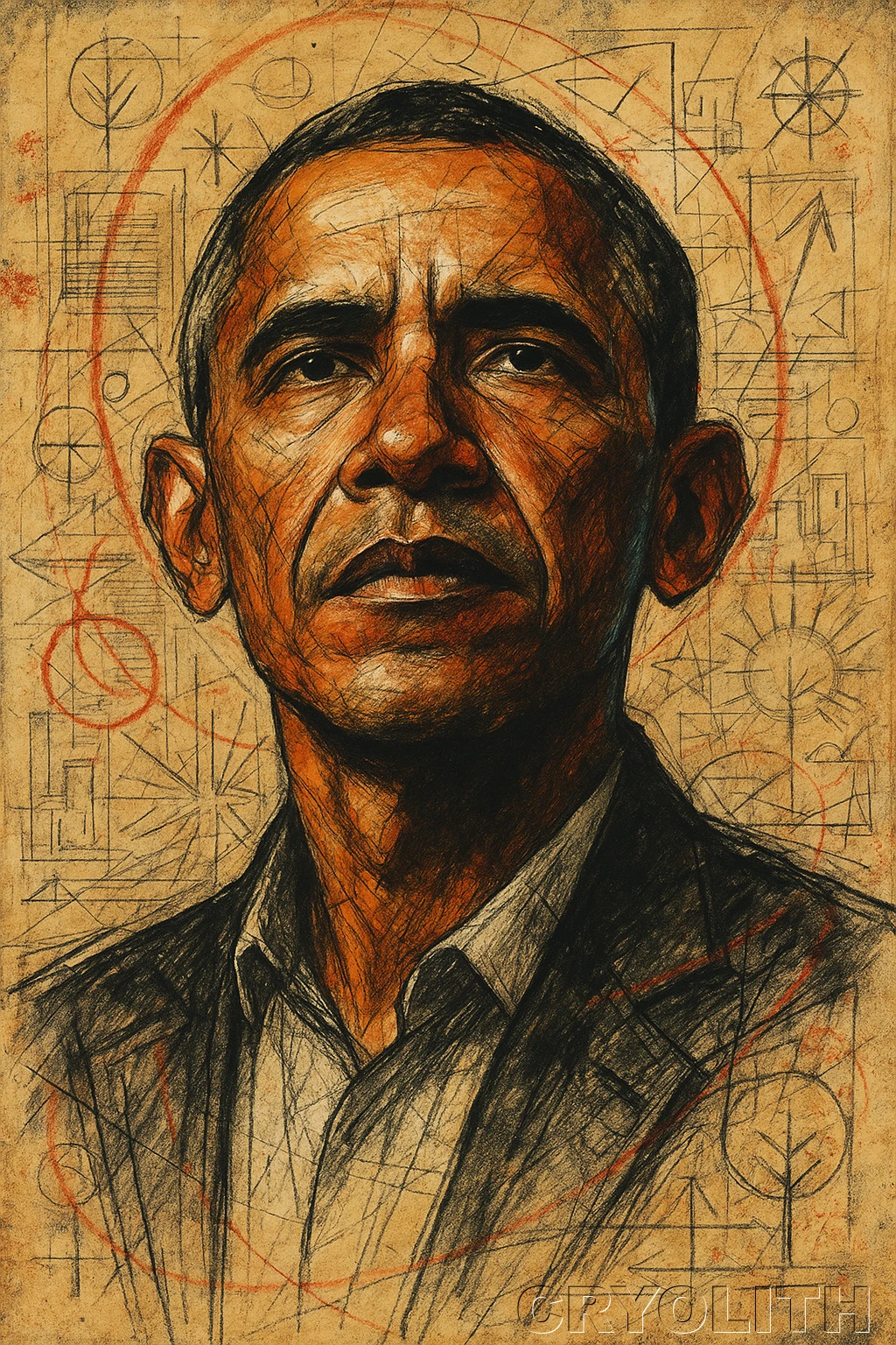 Anatomy of Hope - Icons in Graphite artwork by Cryolith