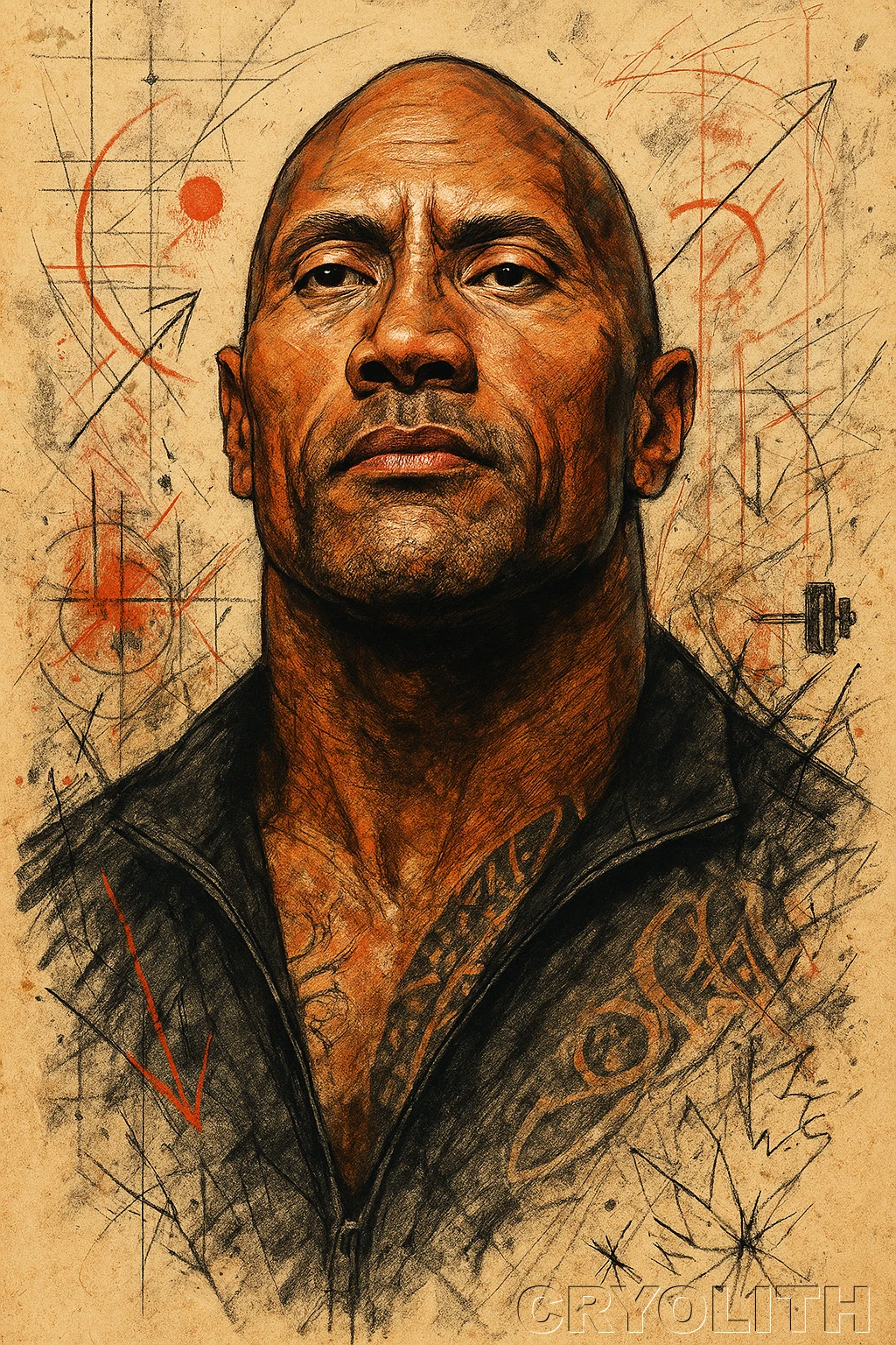 The Foundation - Icons in Graphite artwork by Cryolith