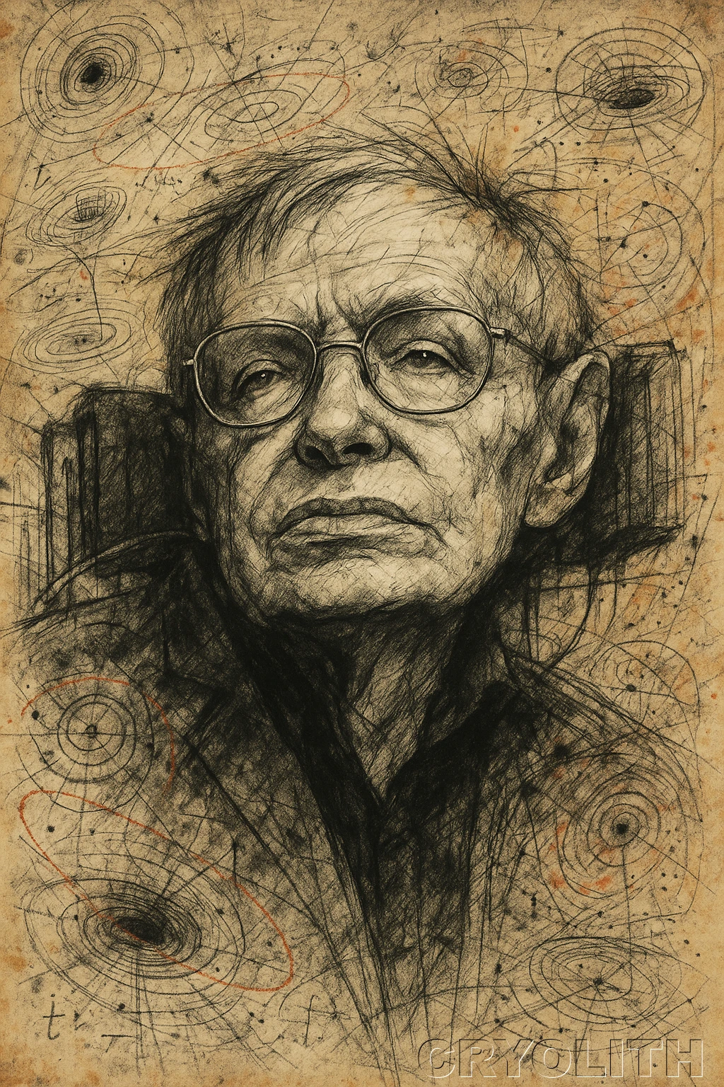 The Cartographer of Singularities - Icons in Graphite artwork by Cryolith