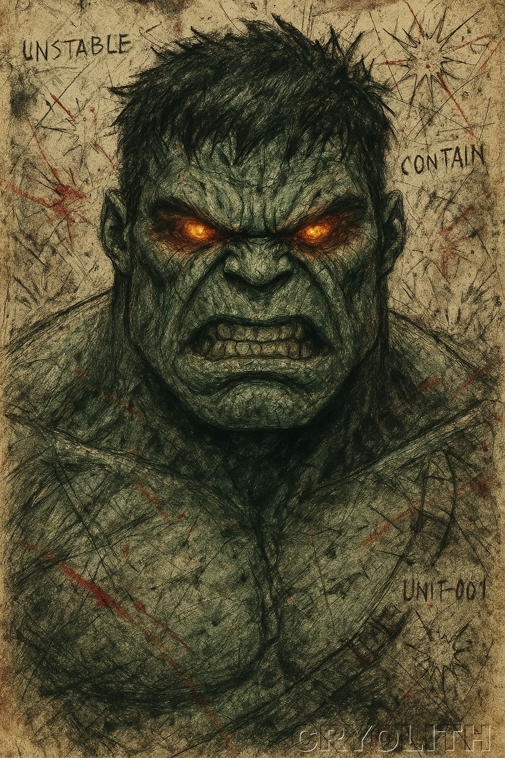 Codex: Unstable - Icons in Graphite artwork by Cryolith