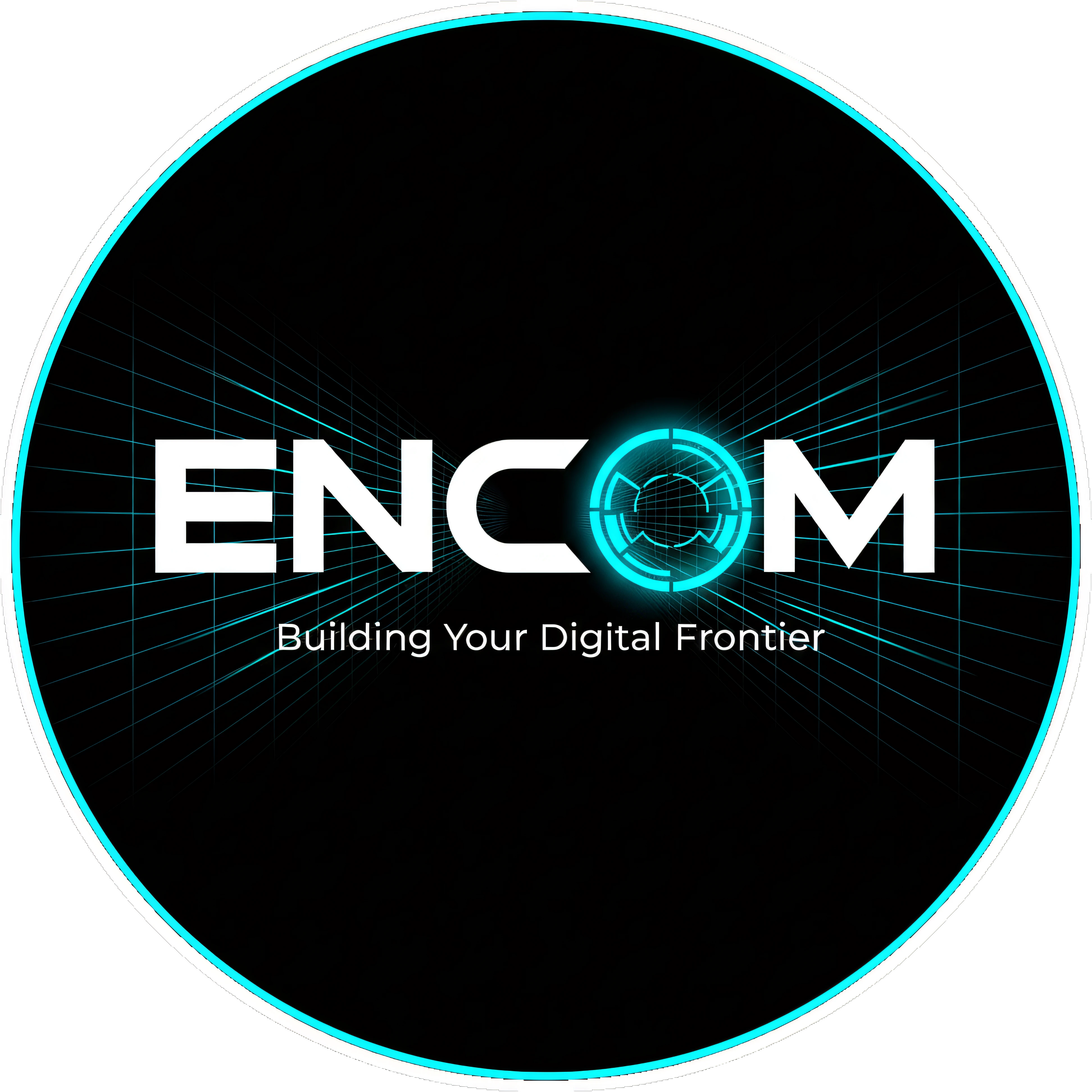 ENCOM - Building Your Digital Frontier - Imaginary Enterprises artwork by Cryolith