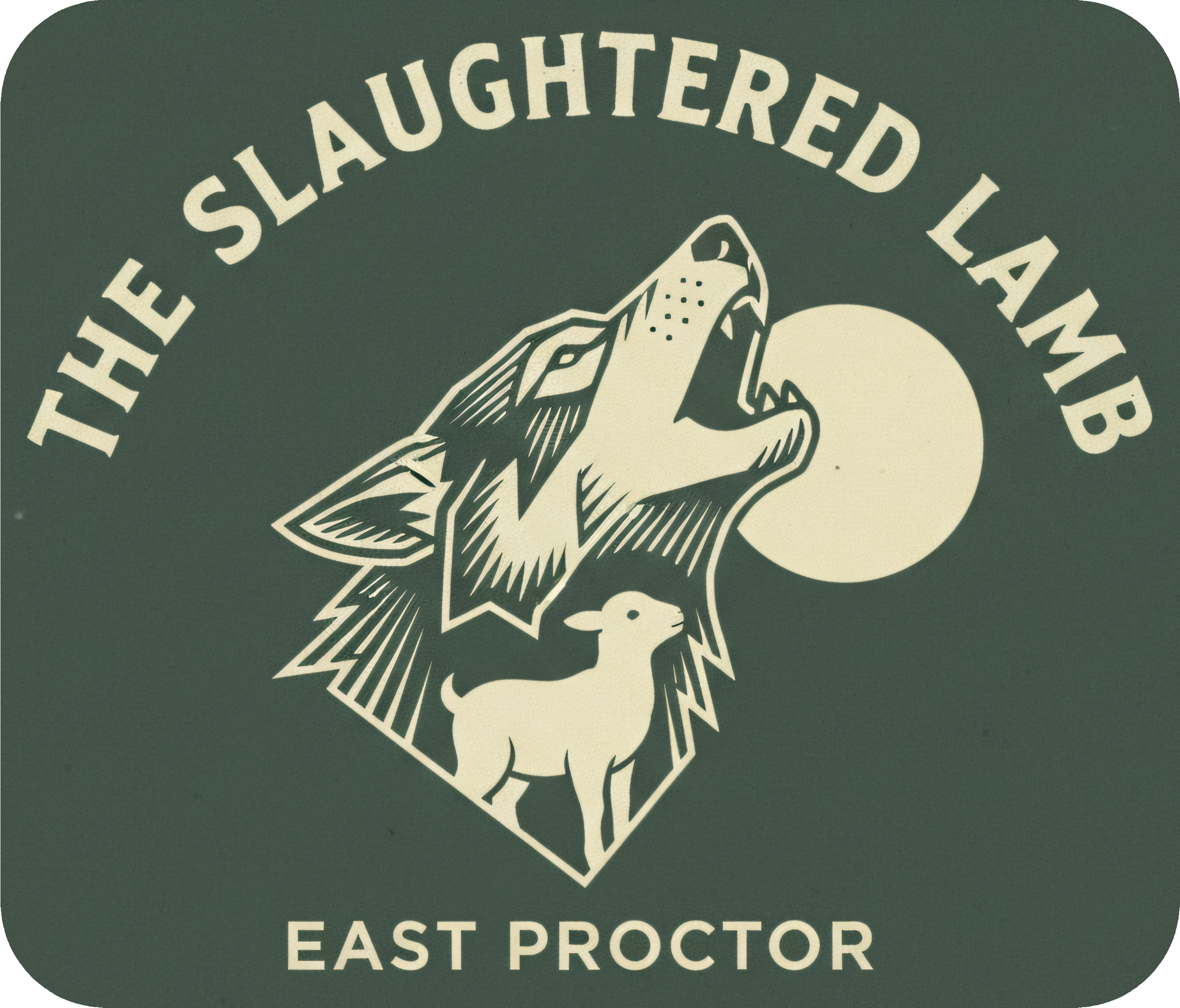 The Slaughtered Lamb - East Proctor Pub - Imaginary Enterprises artwork by Cryolith