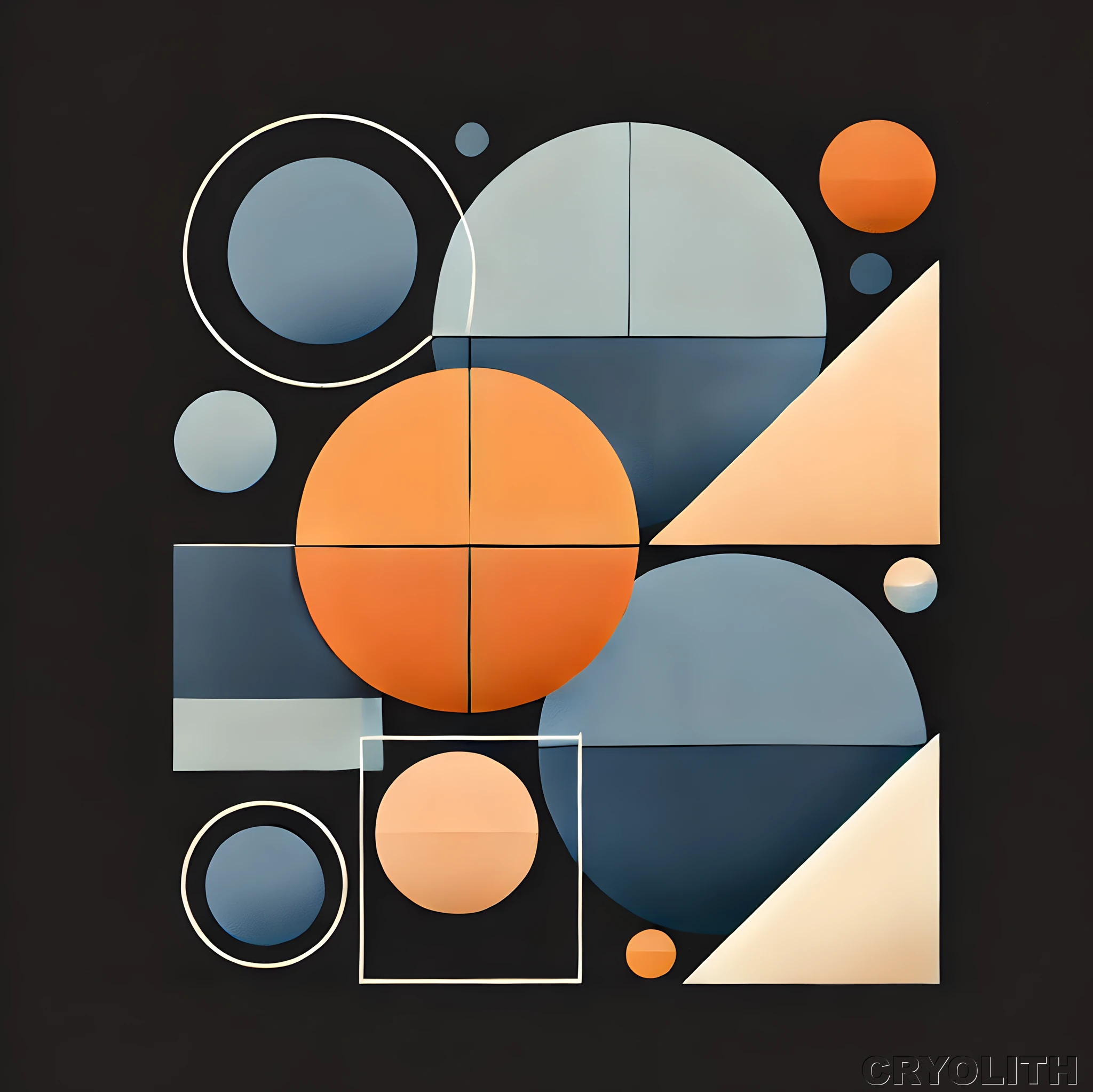 Celestial Harmony - Kaleidoscope of Form artwork by Cryolith