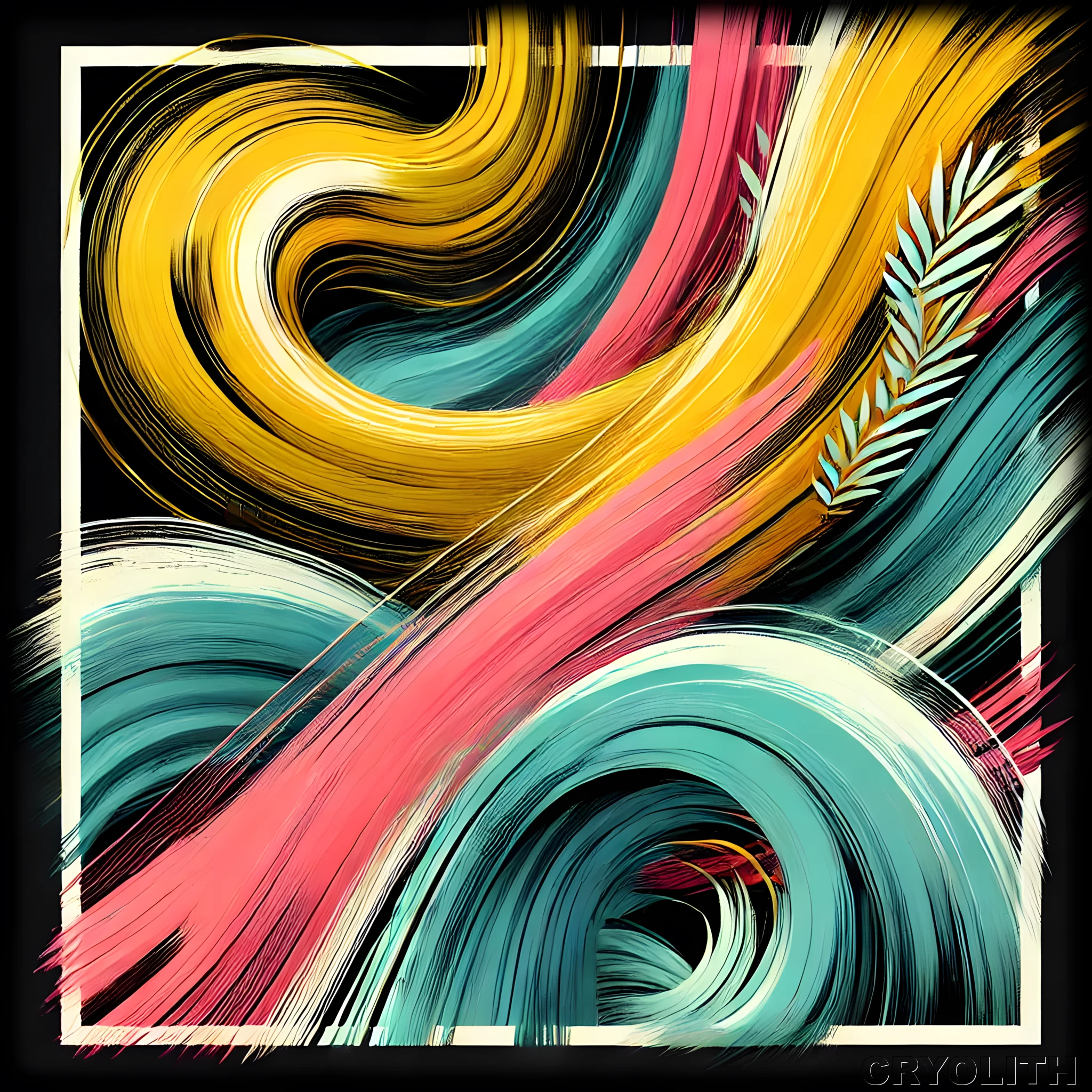 Colour Streams - Kaleidoscope of Form artwork by Cryolith