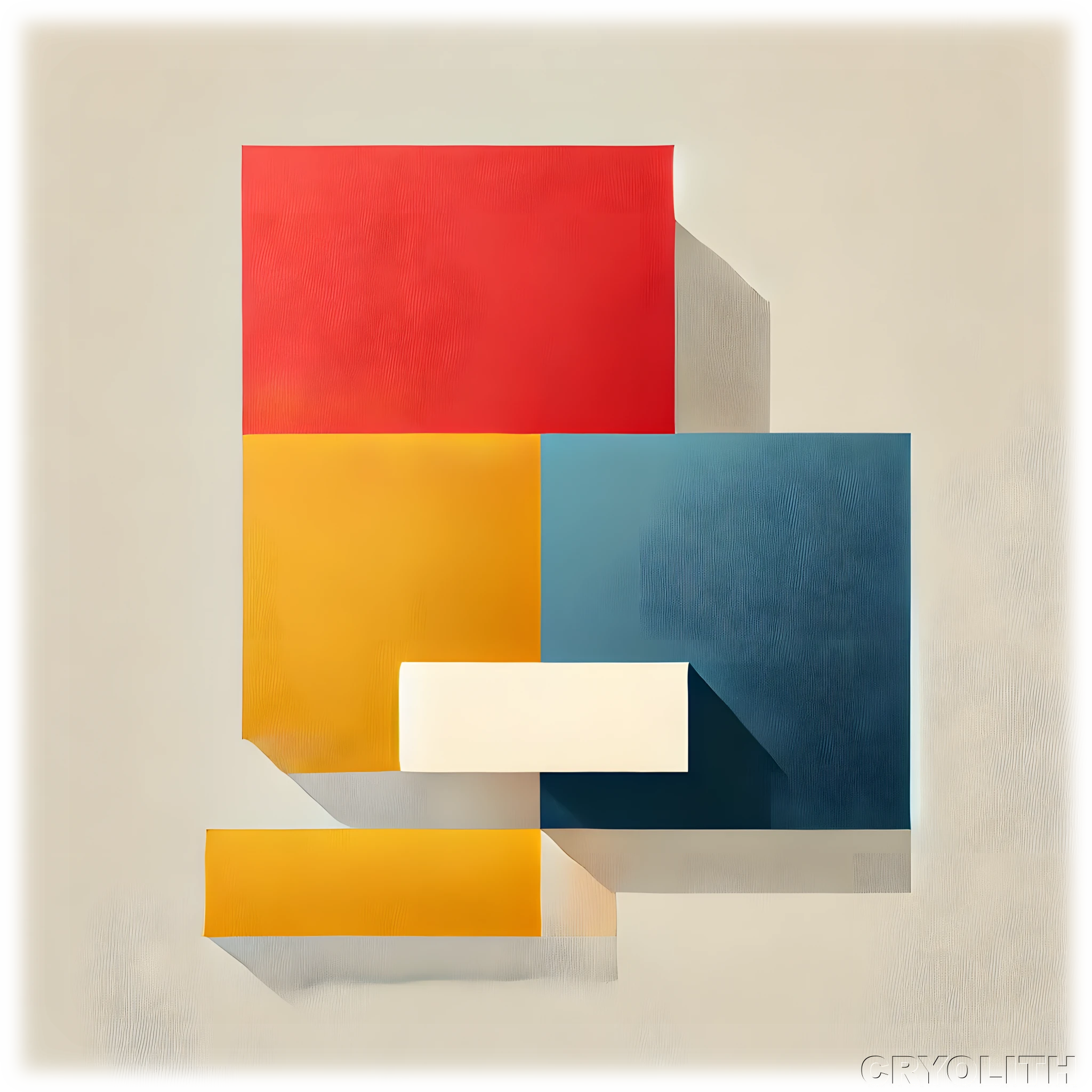 Intersecting Planes - Kaleidoscope of Form artwork by Cryolith