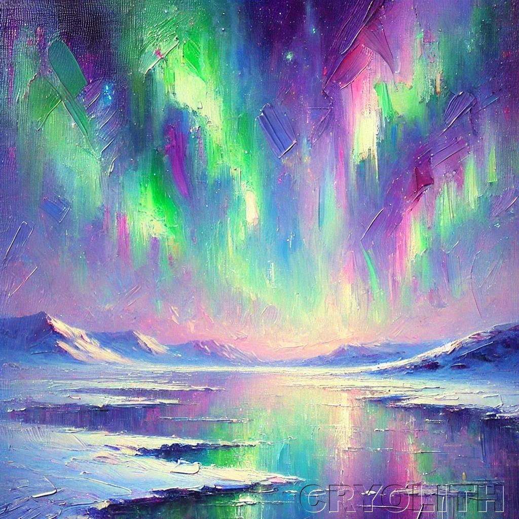 Aurora's Symphony - Illuminated Perspectives artwork by Cryolith