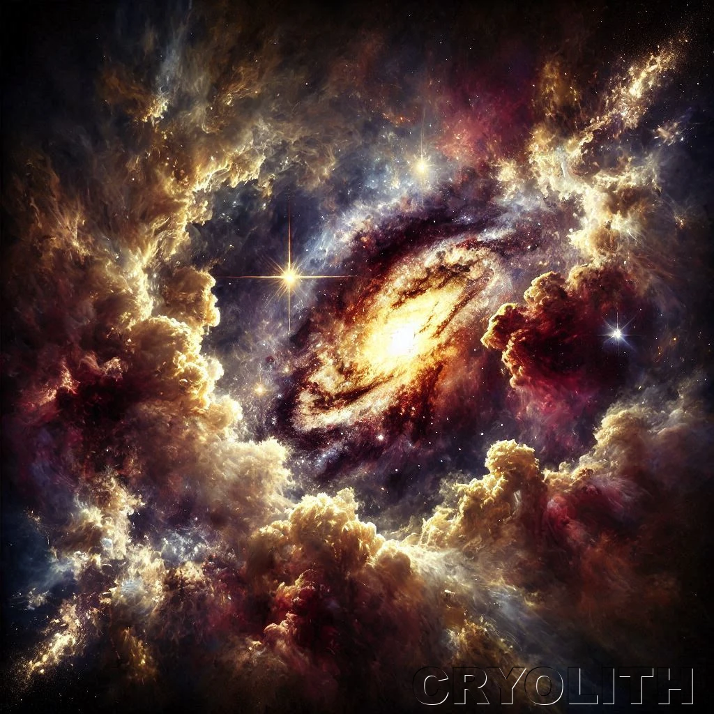 Galactic Bloom - Illuminated Perspectives artwork by Cryolith