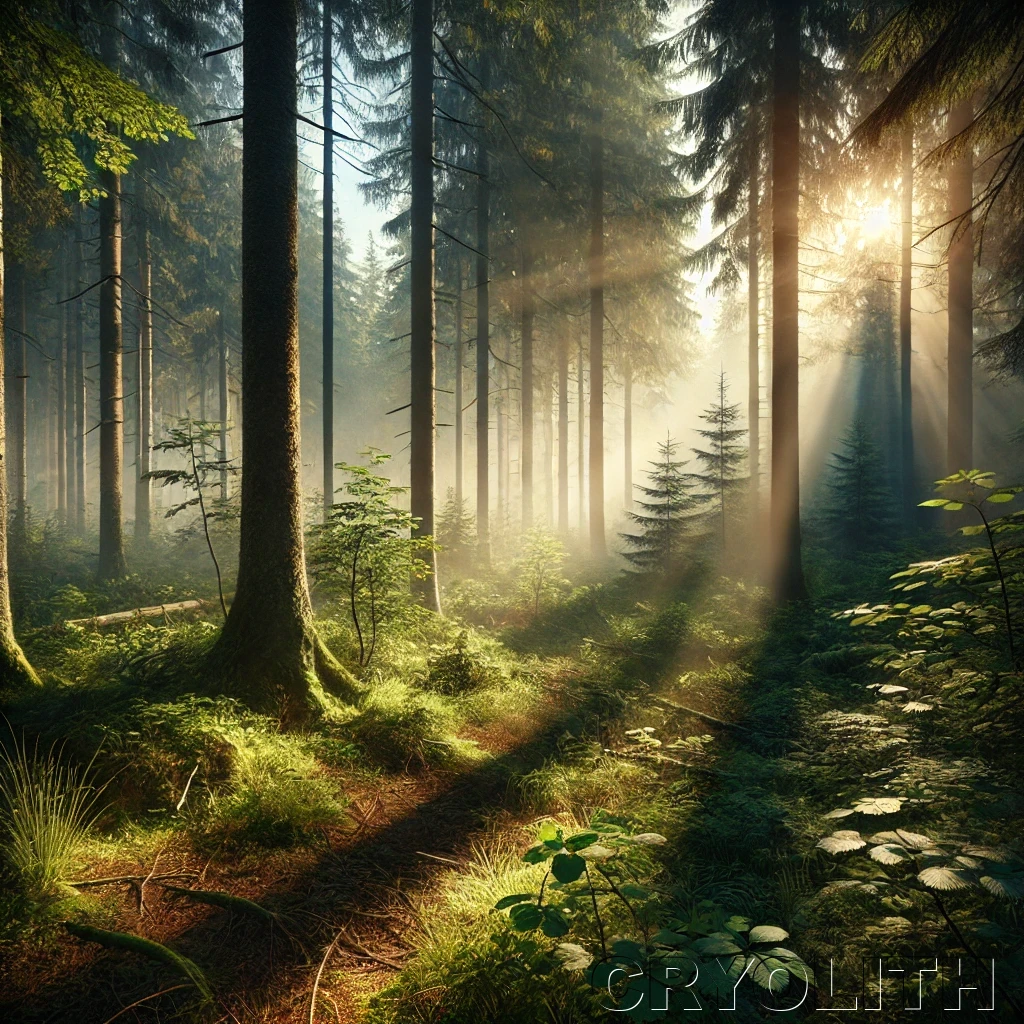 Shadows of the Forest - Illuminated Perspectives artwork by Cryolith