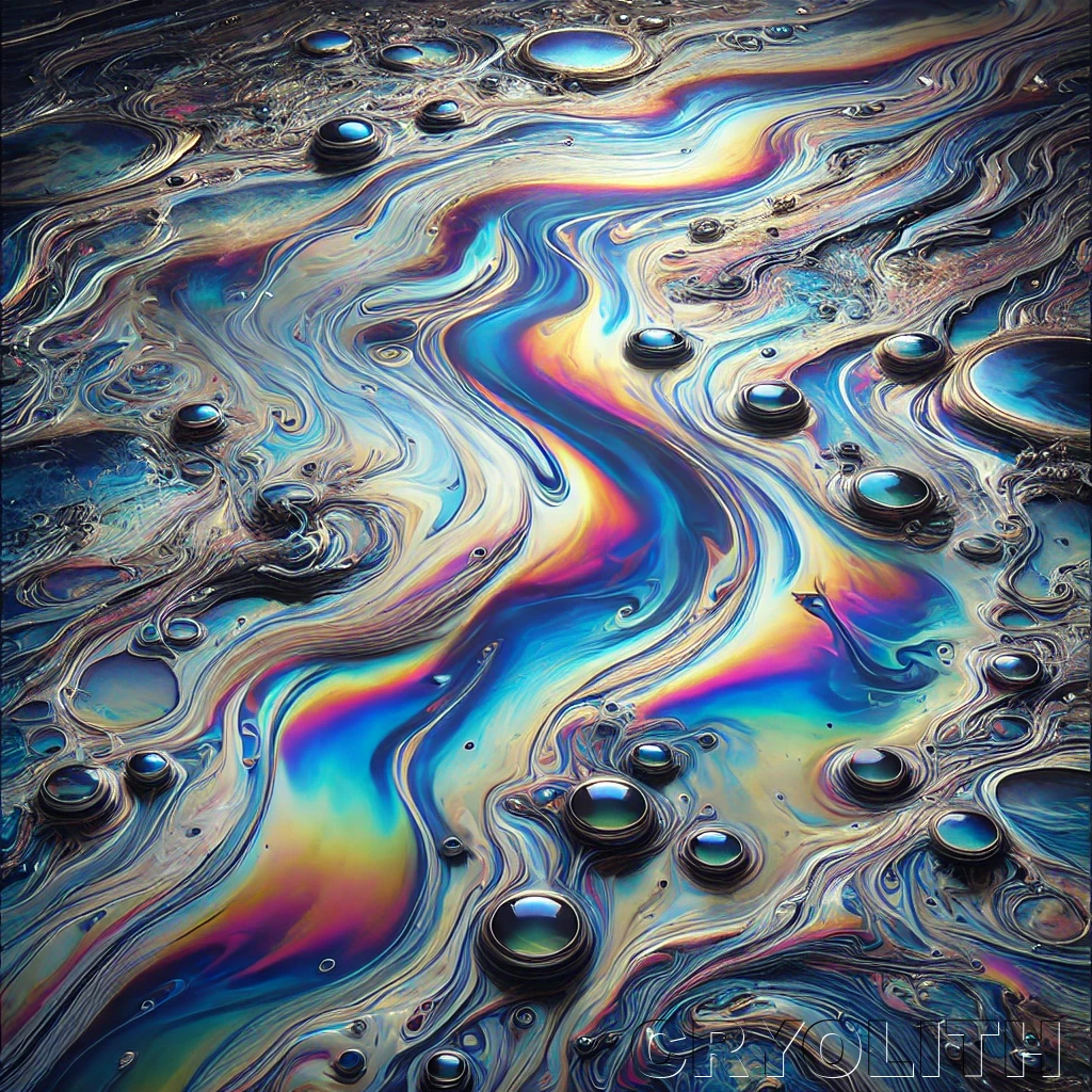 Prismatic Flow - Chromatic Flow artwork by Cryolith