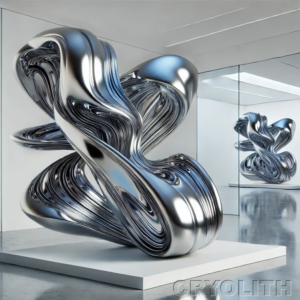 Reflections of Infinity - Chromatic Flow artwork by Cryolith