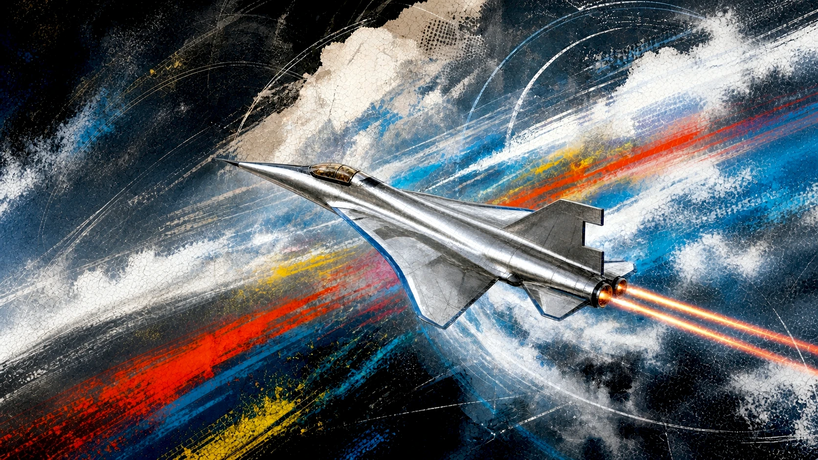 Mach Horizon - Machines in Motion artwork by Cryolith