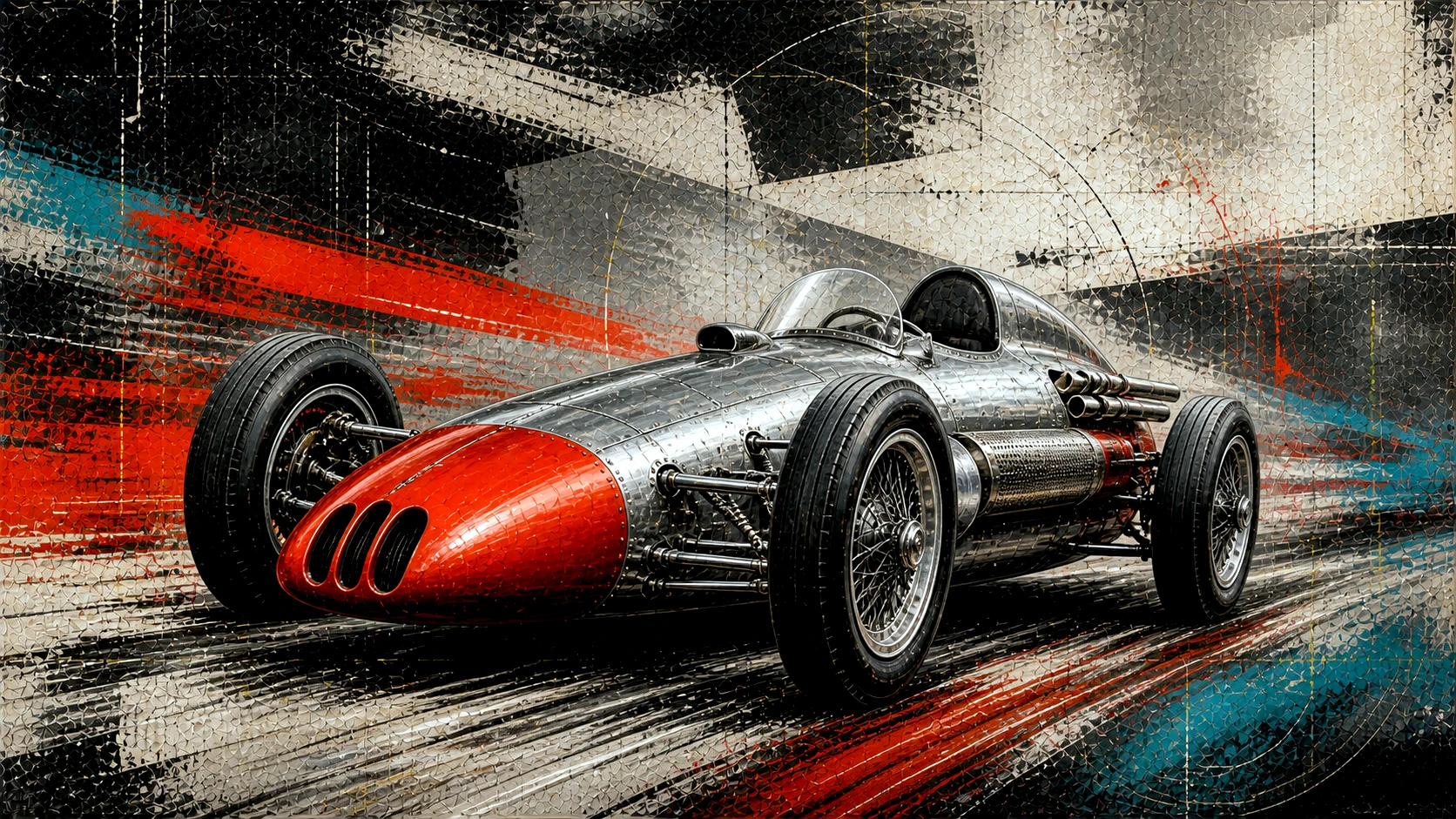 Redline - Machines in Motion artwork by Cryolith