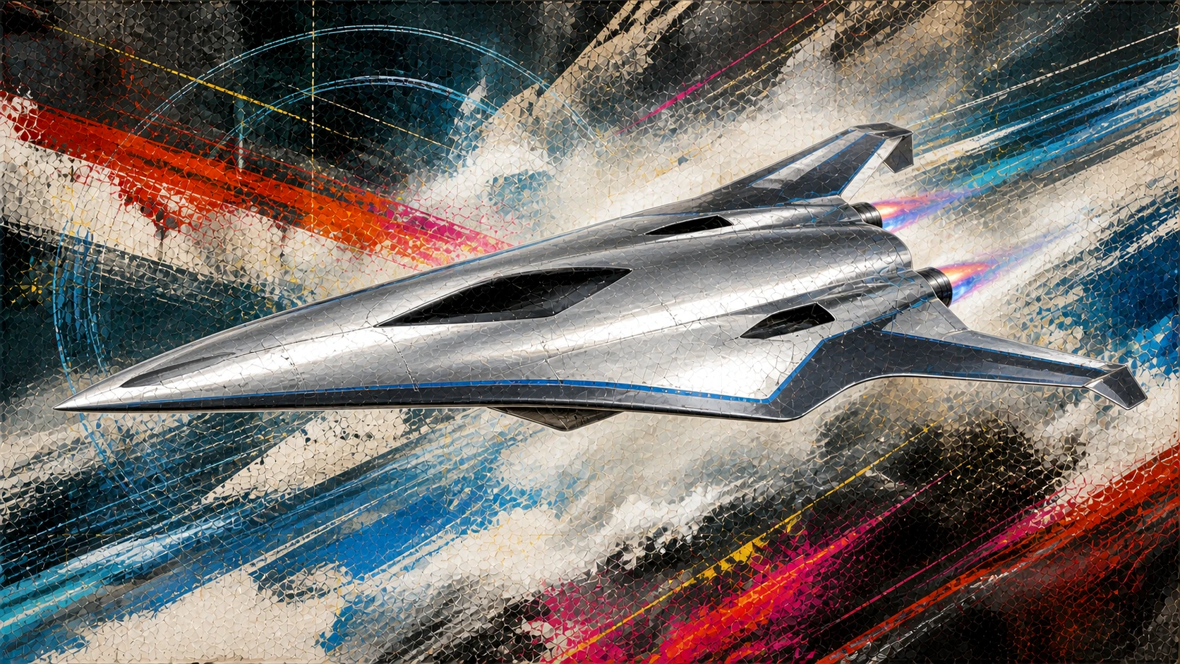 The Waverider - Machines in Motion artwork by Cryolith