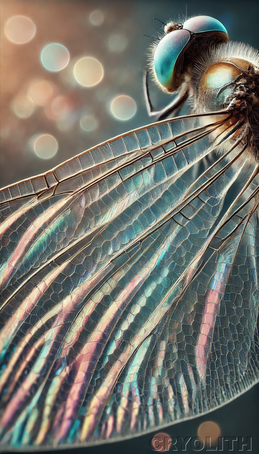 Dragonfly Prism - Microcosms of Nature artwork by Cryolith