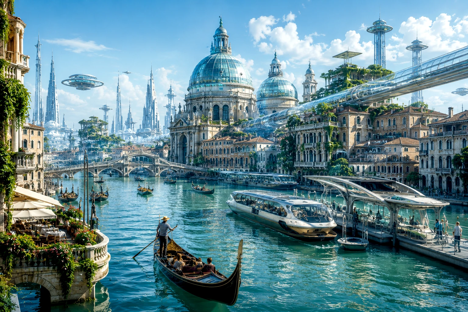 The New Venice - Parallel Earths artwork by Cryolith