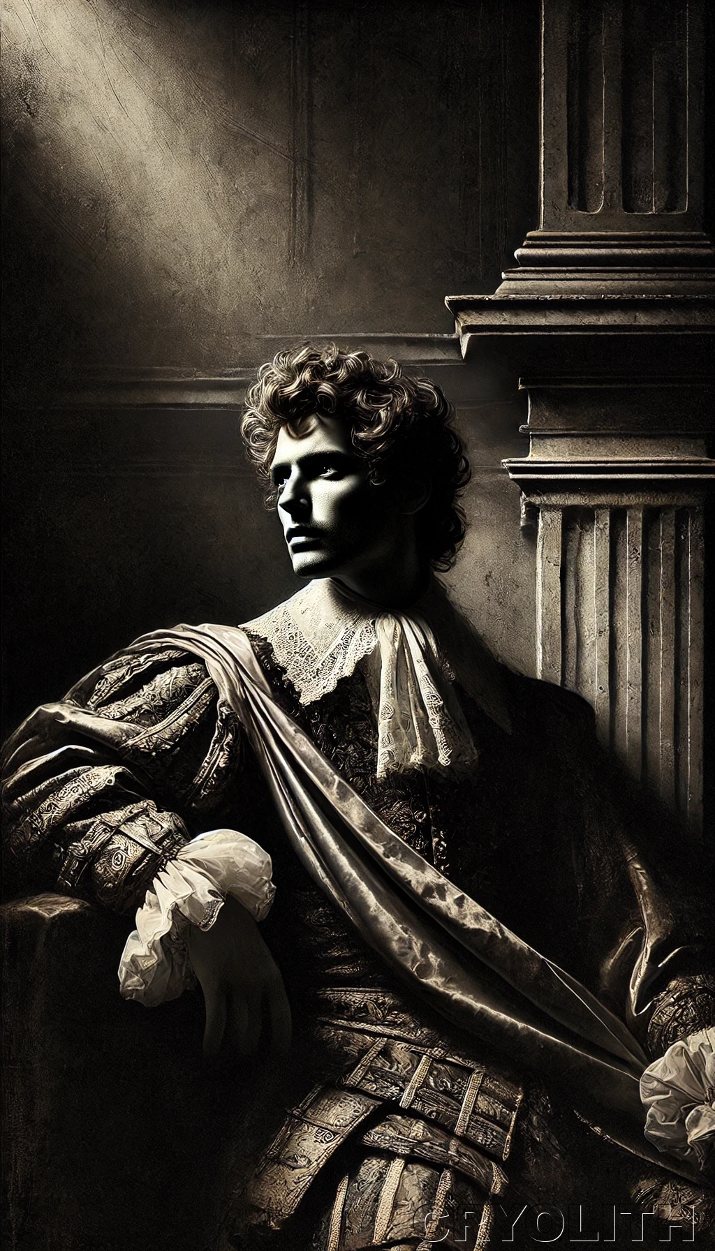 Echoes of Elegance - Portraits Unbound artwork by Cryolith