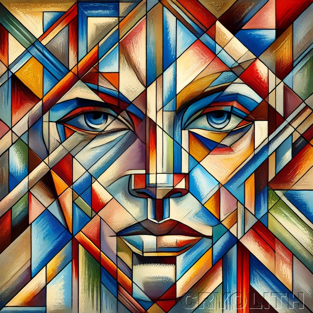 Fragmented Identity - Portraits Unbound artwork by Cryolith