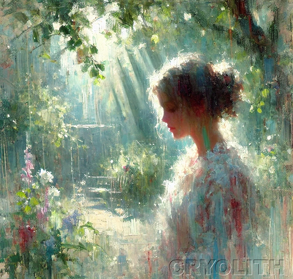 Whispers of Light - Portraits Unbound artwork by Cryolith