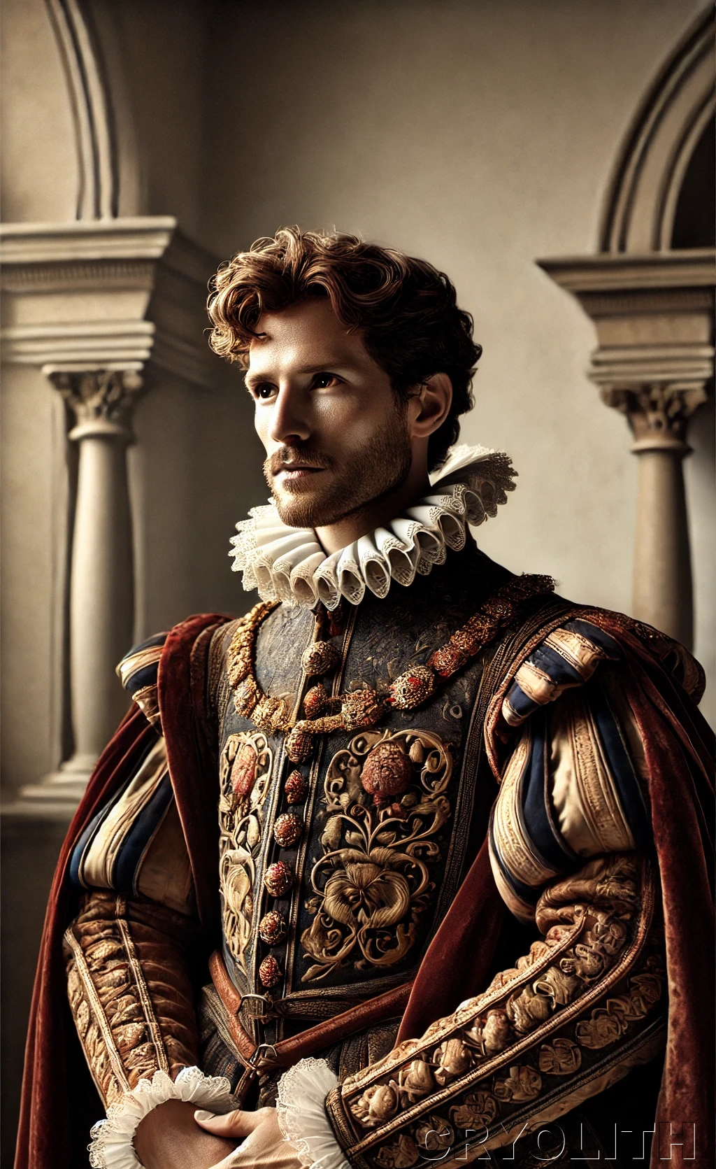 Regal Poise - Portraits Unbound artwork by Cryolith