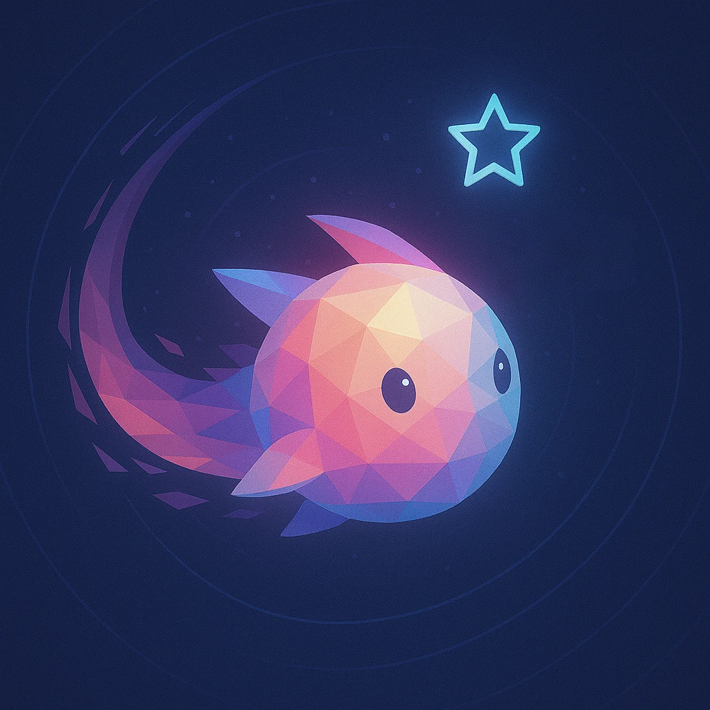 Comet Chibi - Quantum Companions artwork by Cryolith