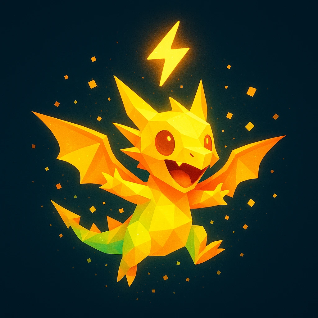 Spark Sprite - Quantum Companions artwork by Cryolith