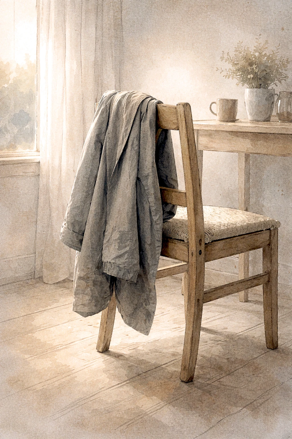 Your Coat on My Chair - Quiet Devotion artwork by Cryolith