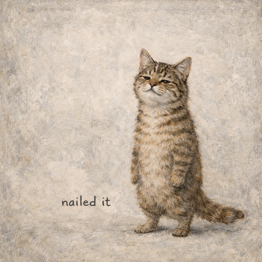 Nailed It - Quiet Thoughts artwork by Cryolith