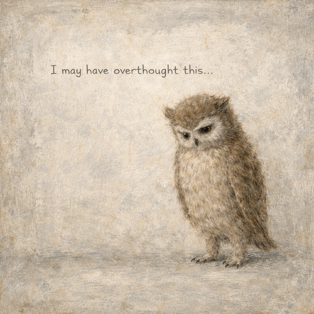 Overthought - Quiet Thoughts artwork by Cryolith