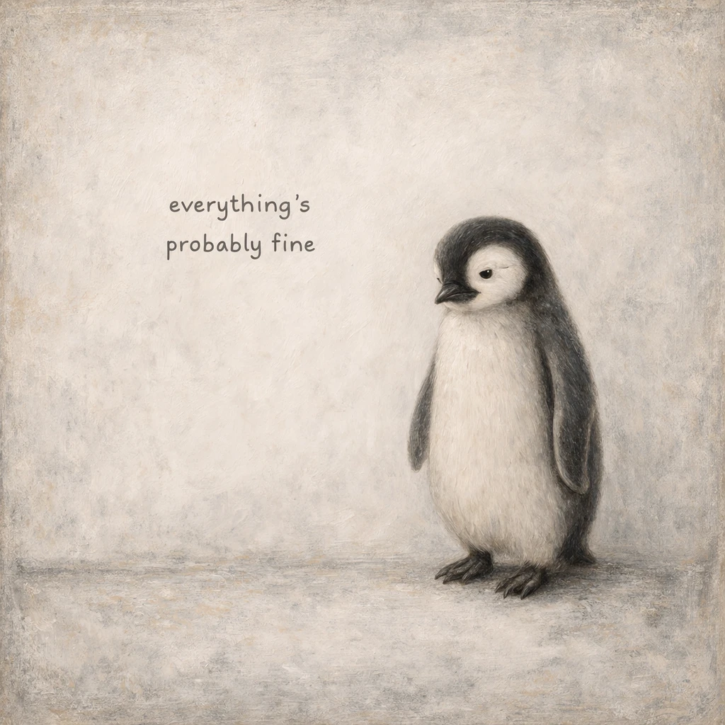 Probably Fine - Quiet Thoughts artwork by Cryolith