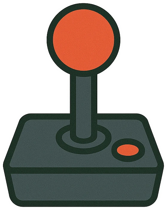 Arcade Joystick - Retro Tech Icons artwork by Cryolith