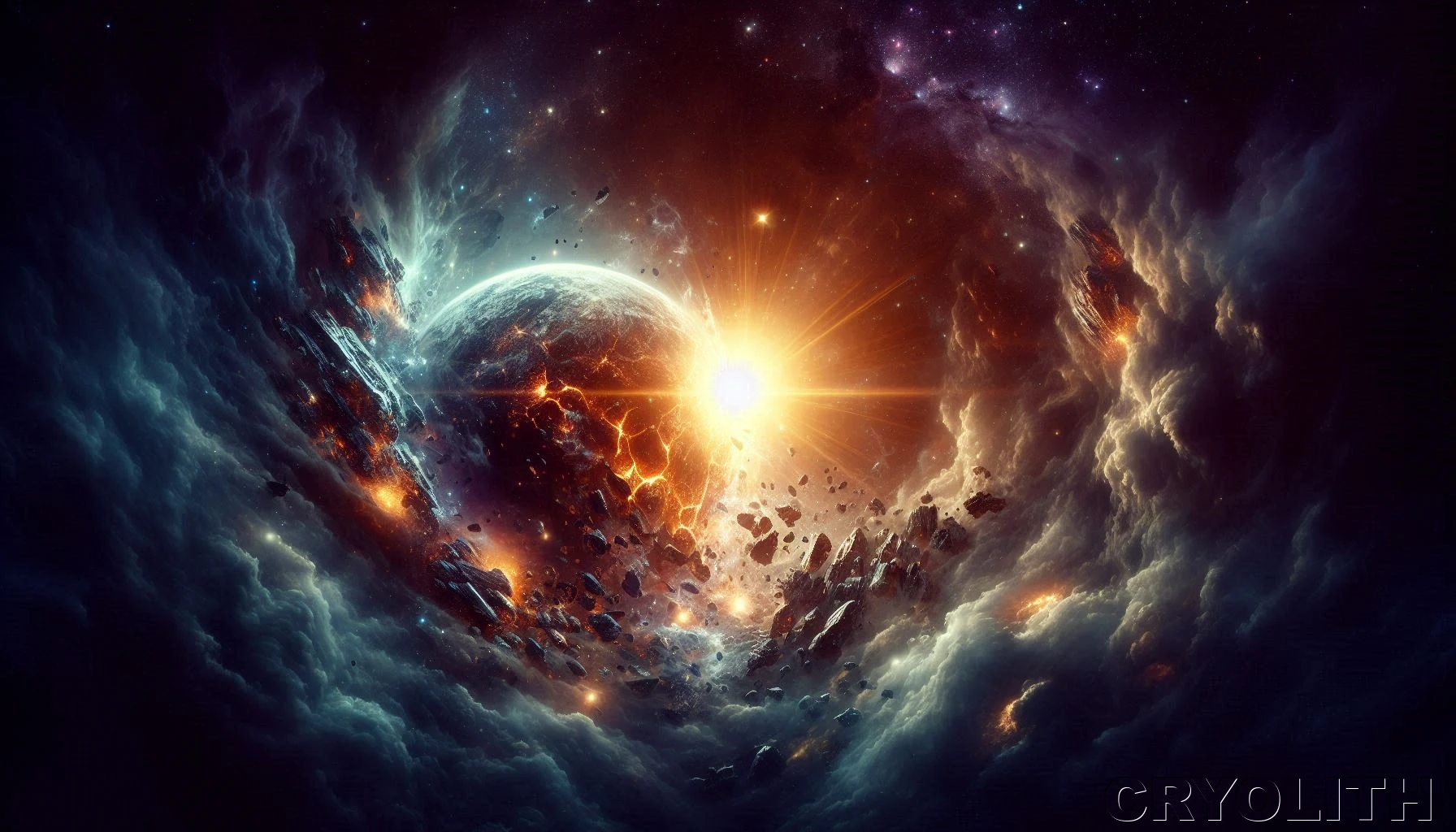Cosmic Genesis - Temporal Shifts artwork by Cryolith