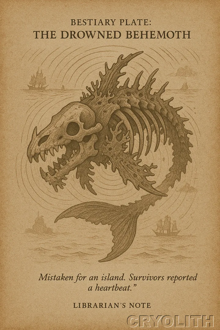 Bestiary Plate: The Drowned Behemoth