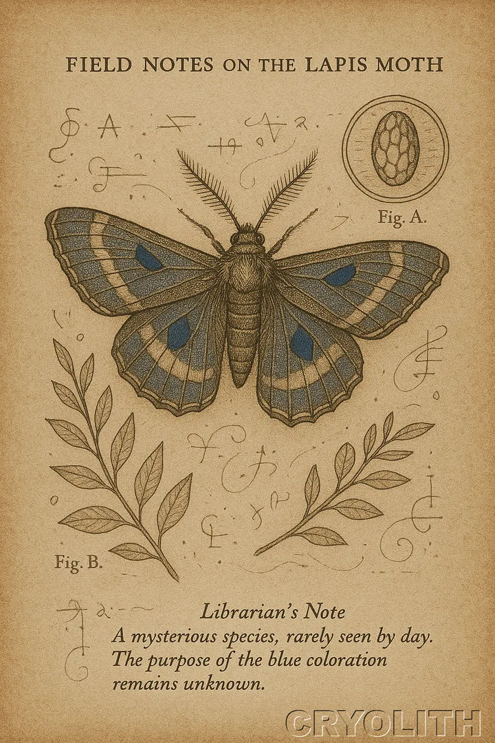 Field Notes on the Lapis Moth