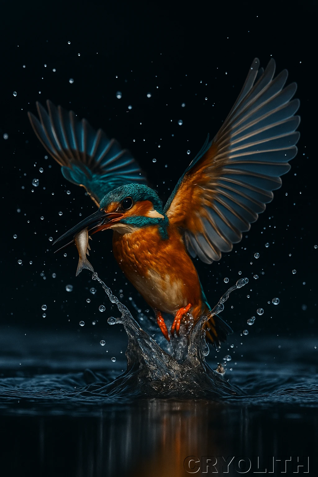 Liquid Jewel - Untamed Horizons artwork by Cryolith