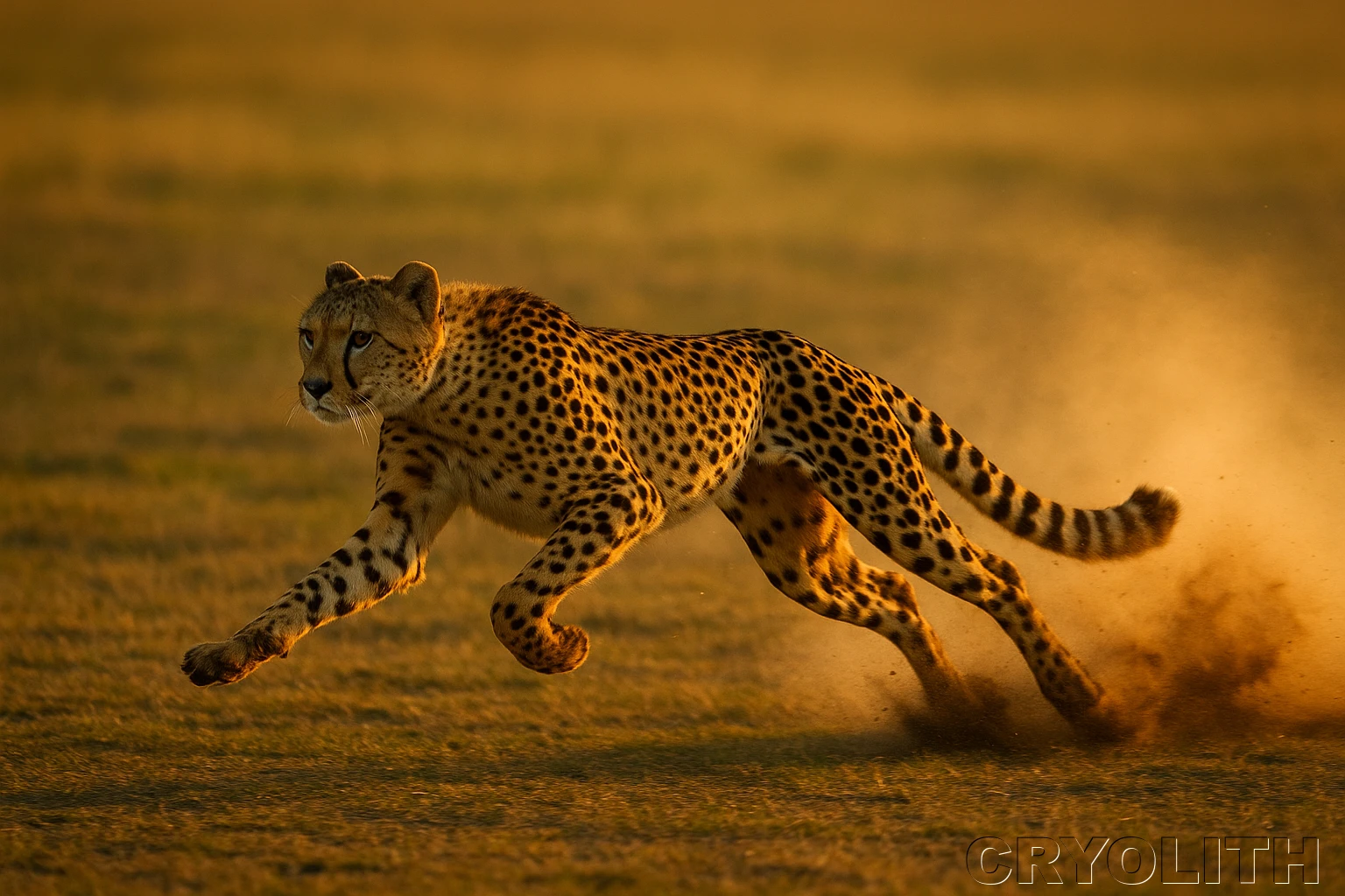 Power in Motion - Untamed Horizons artwork by Cryolith