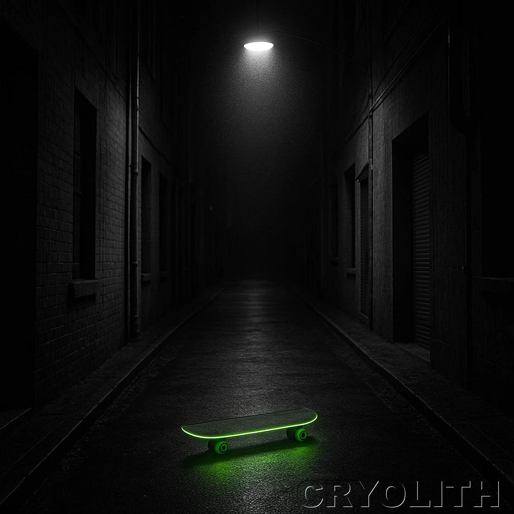 Alley Glow - Urban Chromatics artwork by Cryolith