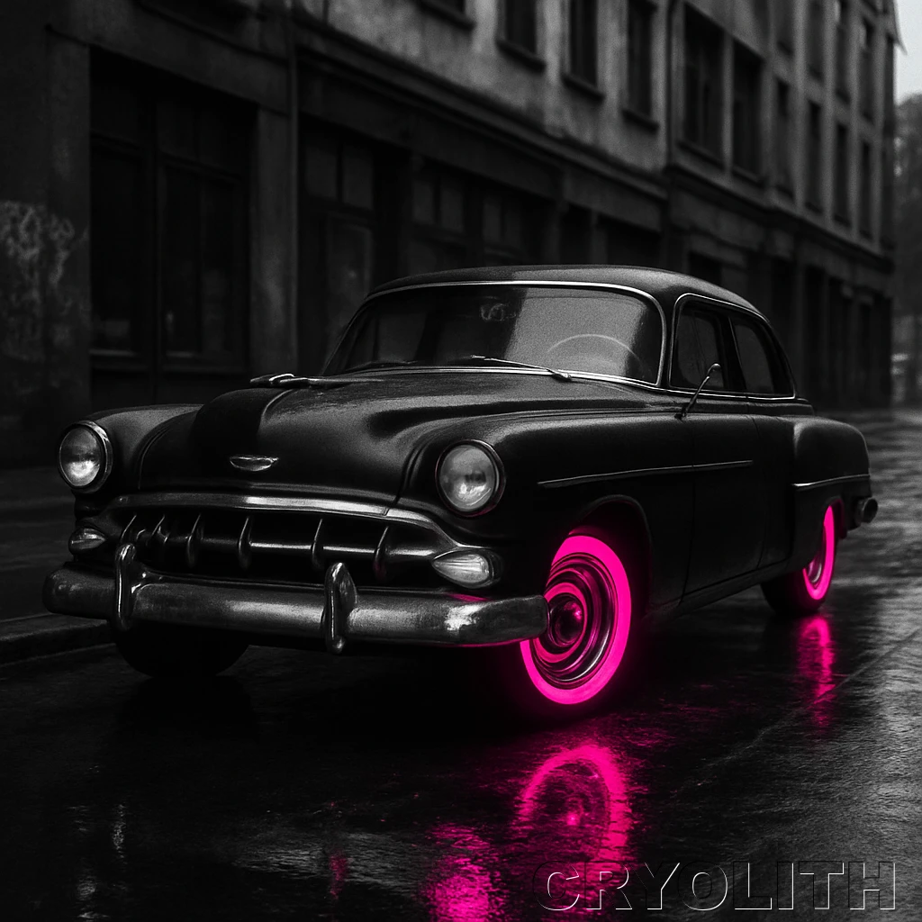 Retro-Futurism - Urban Chromatics artwork by Cryolith