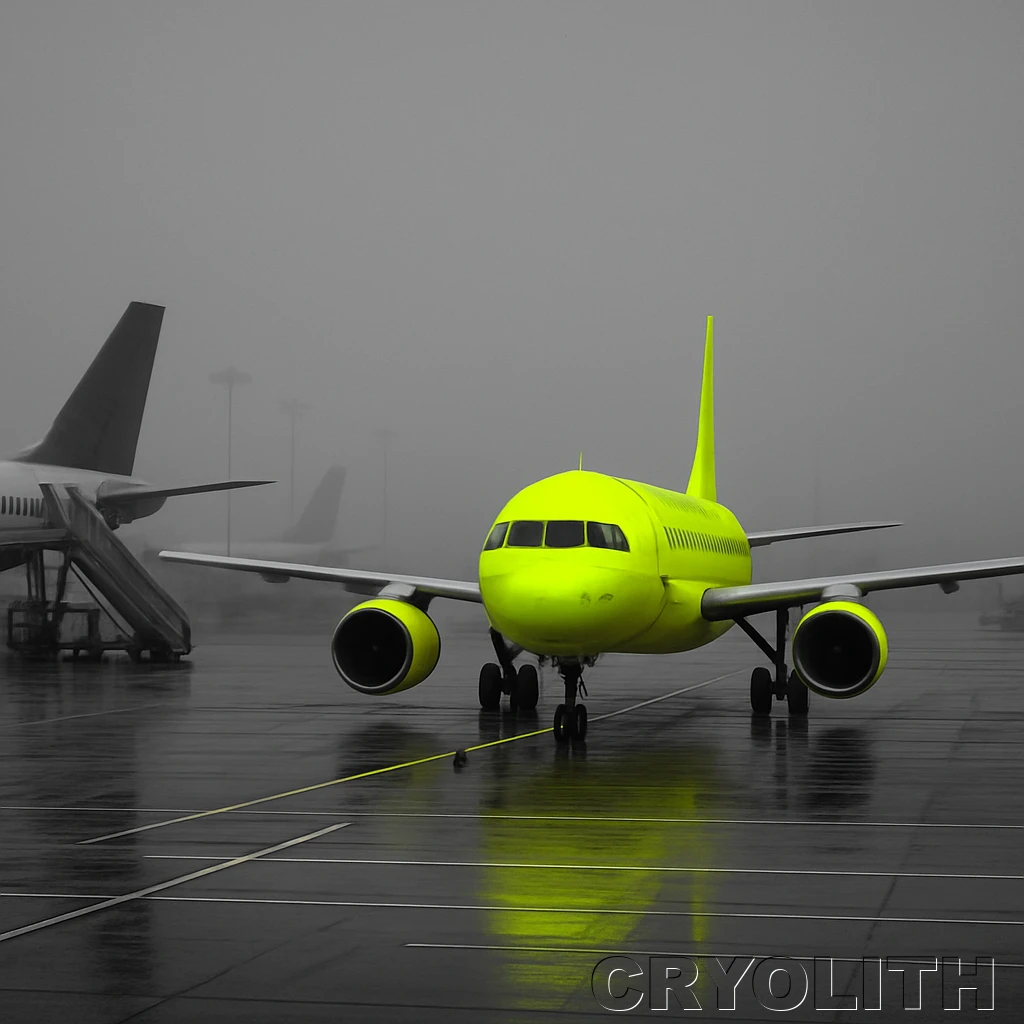 Chartreuse Departure - Urban Chromatics artwork by Cryolith