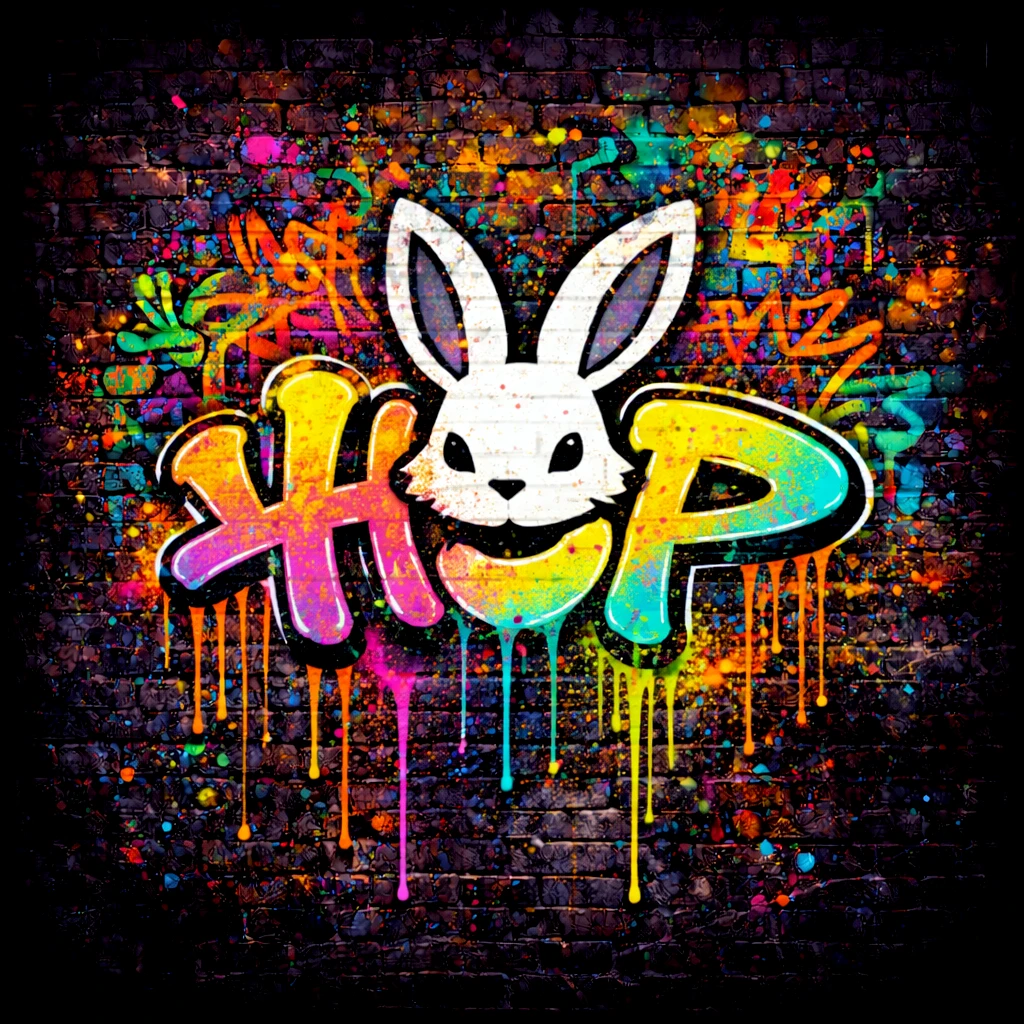 Hop Mark - Urban Easter artwork by Cryolith