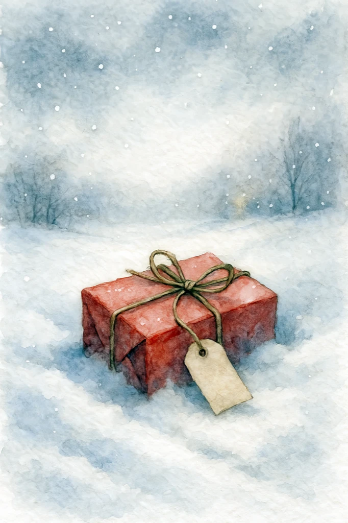 A Gift in the Snow - Whispers of Winter artwork by Cryolith