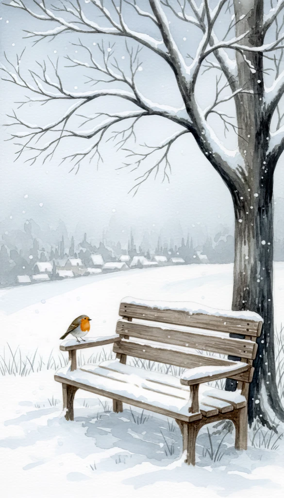A Moment of Rest - Whispers of Winter artwork by Cryolith