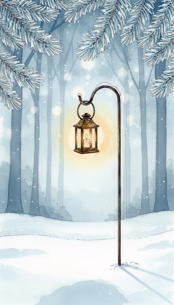 The Garden Beacon - Whispers of Winter artwork by Cryolith