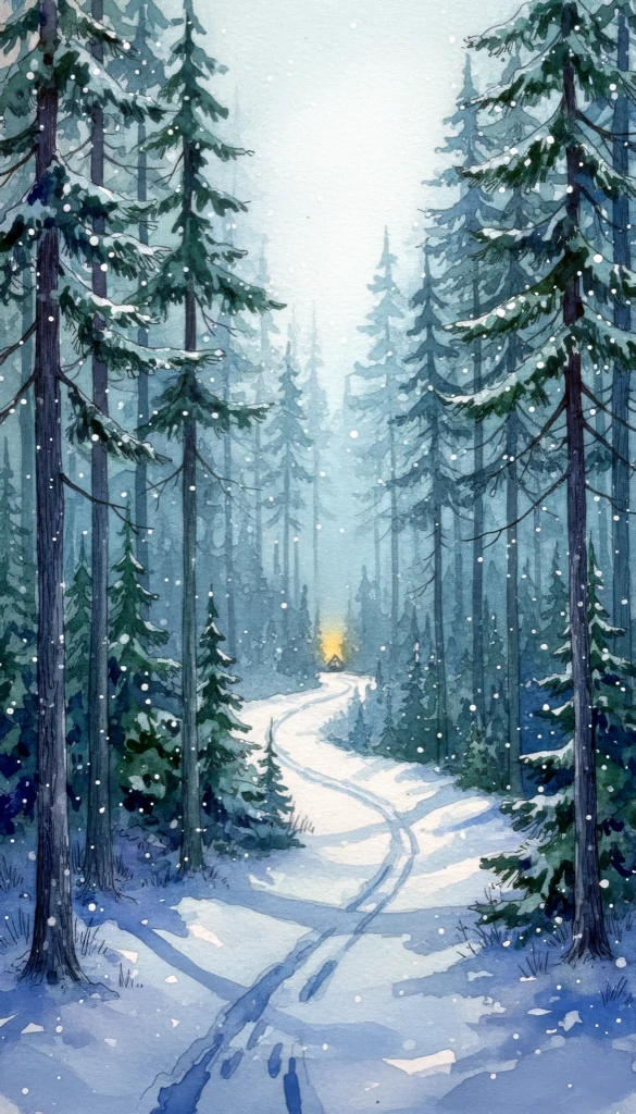 The Path Home - Whispers of Winter artwork by Cryolith