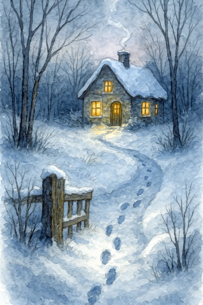The Warm Welcome - Whispers of Winter artwork by Cryolith